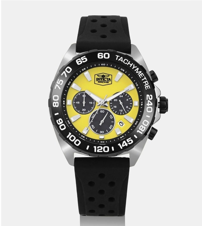 إنفيكتا ساعة إنفيكتا رجالية تناظرية كوارتز بحزام سيليكون 47770 - Image 1