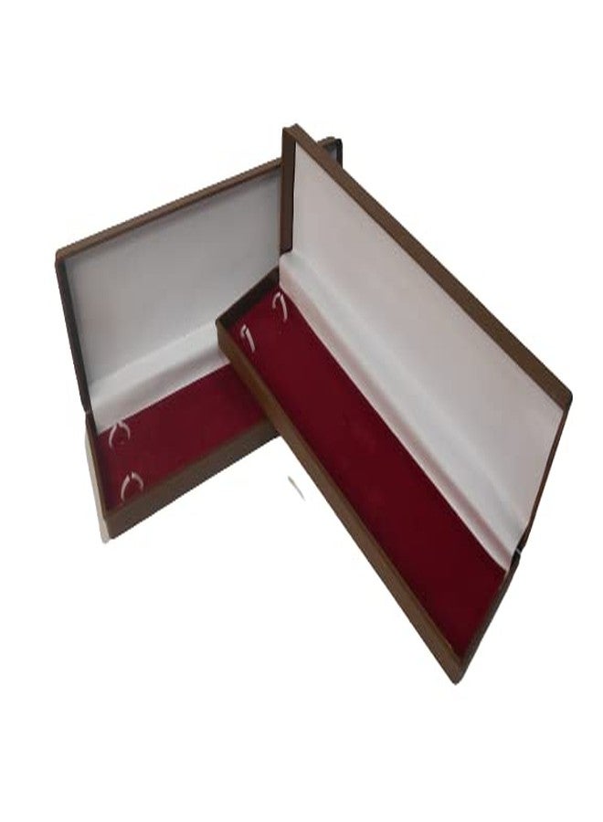 DSS Chain Gift Box Velvet Flocked Jewellery is Play, Combo of Chain Box (Combo) (Pack of 2) (Light-Brown) - Image 5