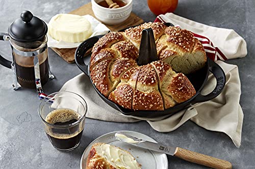 Staub Cast Iron 9.5-inch Vertical Chicken Roaster - Matte Black, Made in France - Image 4