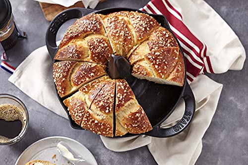 Staub Cast Iron 9.5-inch Vertical Chicken Roaster - Matte Black, Made in France - Image 3