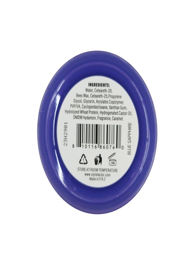 ستايل فاكتور إيدج بوستر، مرهم غني بالرطوبة وقوة إضافية للشعر الكثيف والخشن | أزرق ياقوتي 100 مل (3.38 أونصة) - Image 2