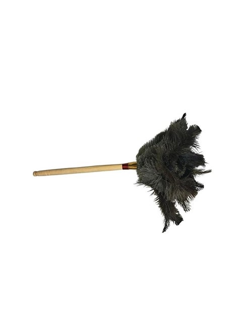 Allen Feather Duster Black Feathers * Less Dense Grey Feathers, 60cm