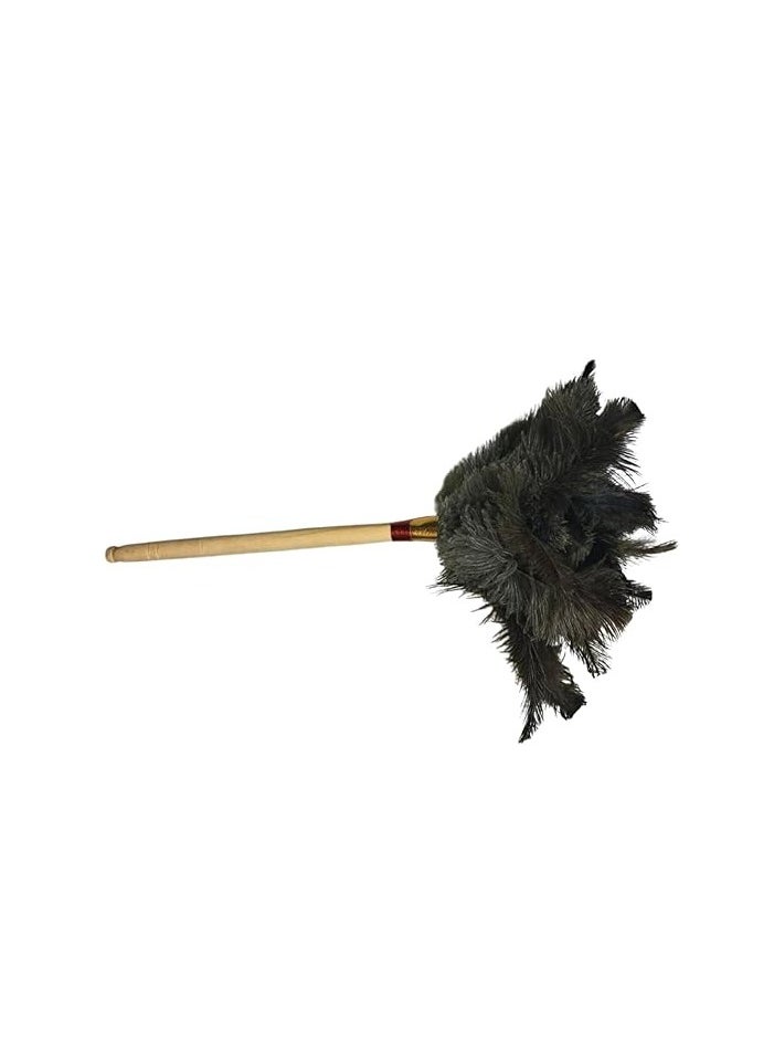 Generic - Allen Feather Duster Black Feathers * Less Dense Grey Feathers, 60cm - Image 1