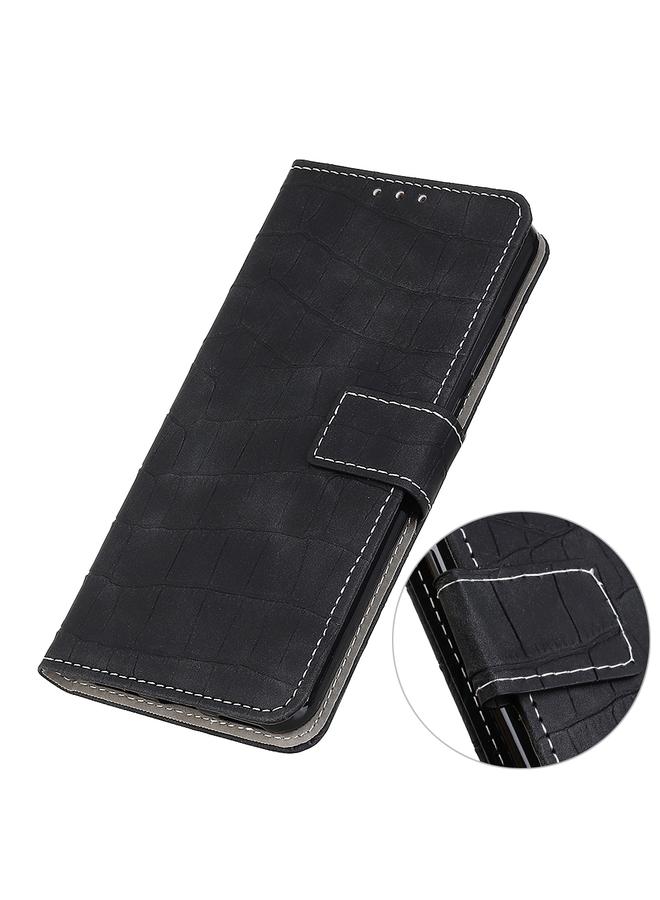 S-TOP Case For Motorola Moto G32 4G Magnetic Crocodile Texture Horizontal Flip Leather Case - Image 4