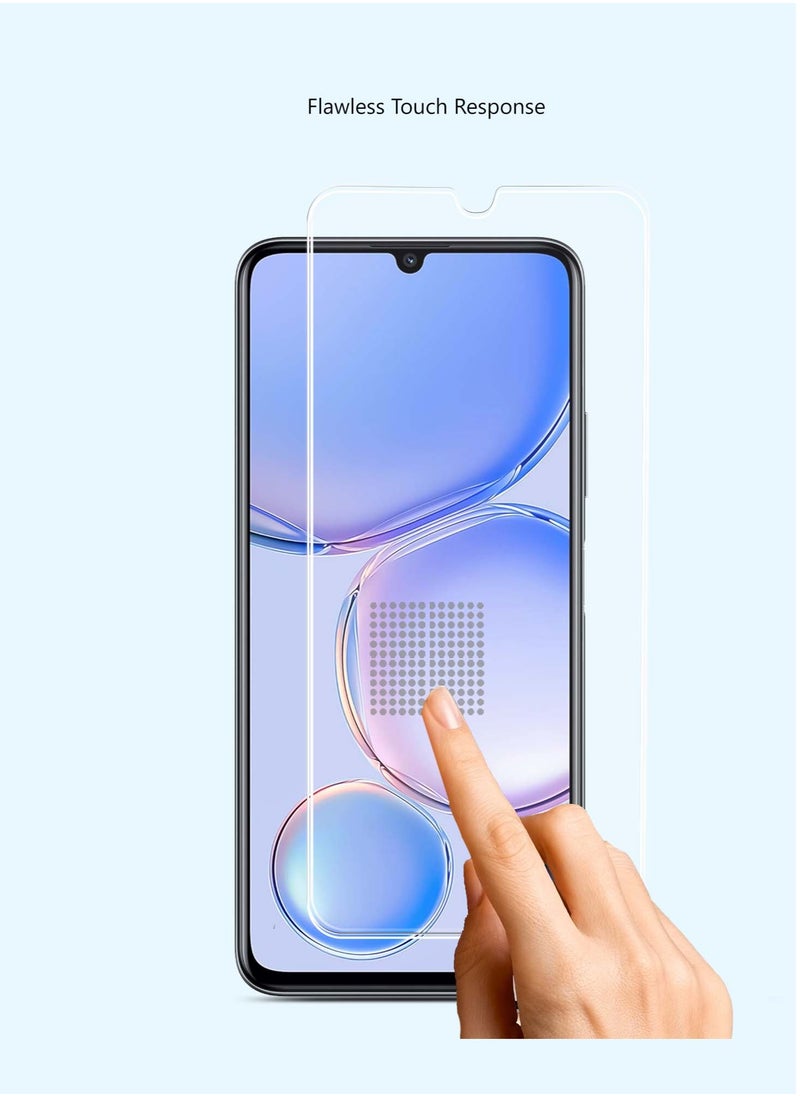 Techie HD Tempered Glass Screen Protector for Huawei Nova Y71 - Anti Reflection Anti Bubbles 9H Hardness 0.33 mm Rounded Edges Easy Installation  - Image 3