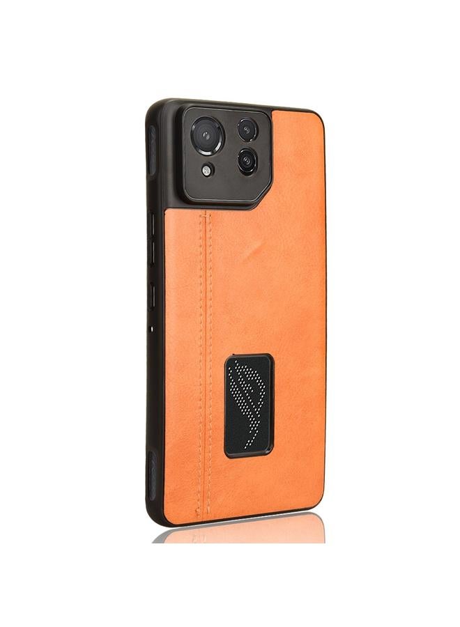 S-TOP Case For Asus ROG Phone 8/ROG Phone 8 Pro Cow Pattern Sewing Skin PC + PU + TPU Phone Case - Image 3