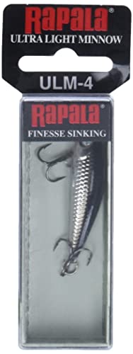 Rapala Ultra Light Minnow 04 Fishing lure, 1.5-Inch, Chrome - Image 4