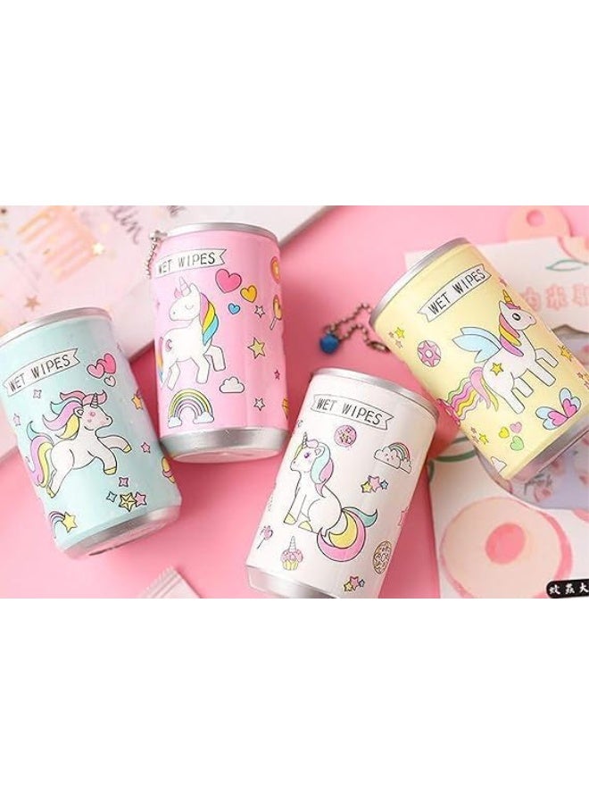 Mini Wet Wipes Tin | pack of 2 | Extremely Portable Tin (Color May Vary as Per Availability) - Image 3