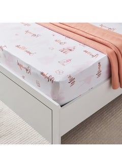 Home Box Princess Names Single Fitted Sheet 90 x 200 x 25 cm  - Image 2