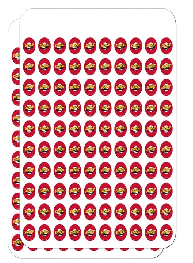 GRAPHICS & MORE The Big Bang Theory Sheldon Bazinga Planner Calendar Scrapbooking Crafting Stickers - Image 1