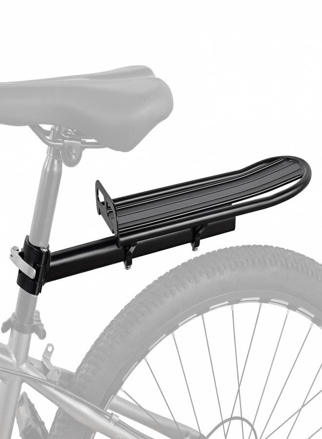 COTOUXKER Bike Rear Rack, Adjustable Bike Cargo Rack with Quick Release Clamp Includes Tie Straps - Image 1