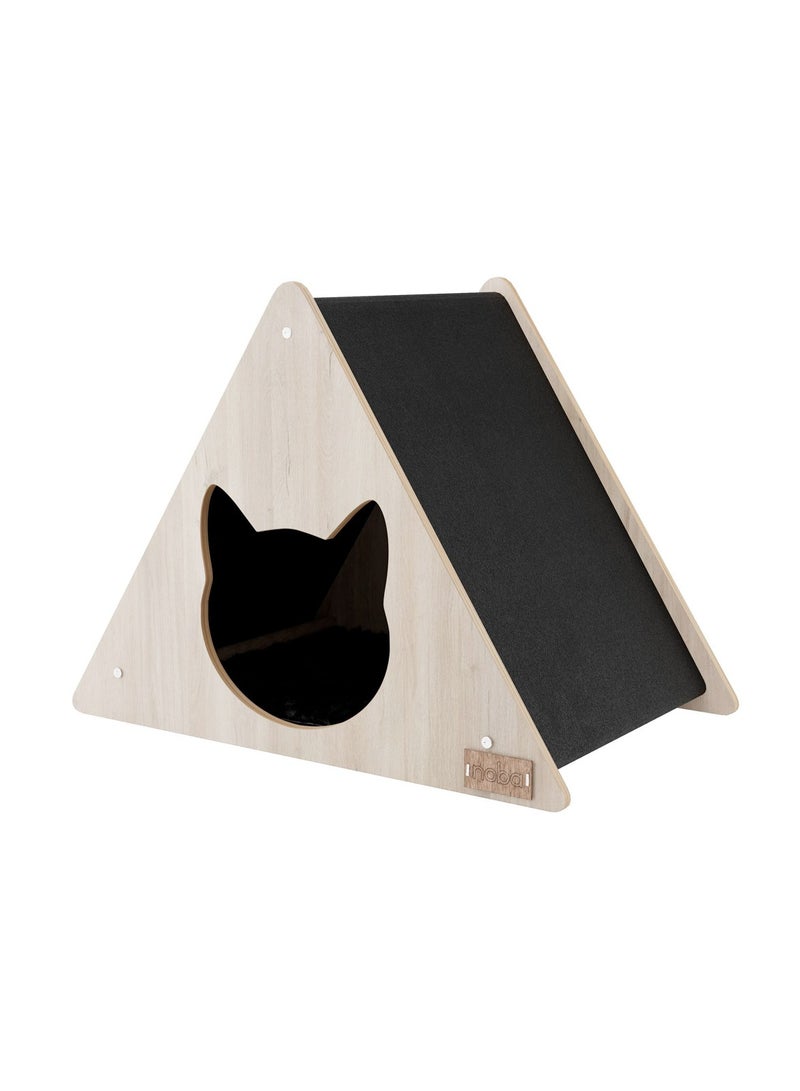 noba خيمة تيبي أصلية لرأس القط - أسود - Image 1