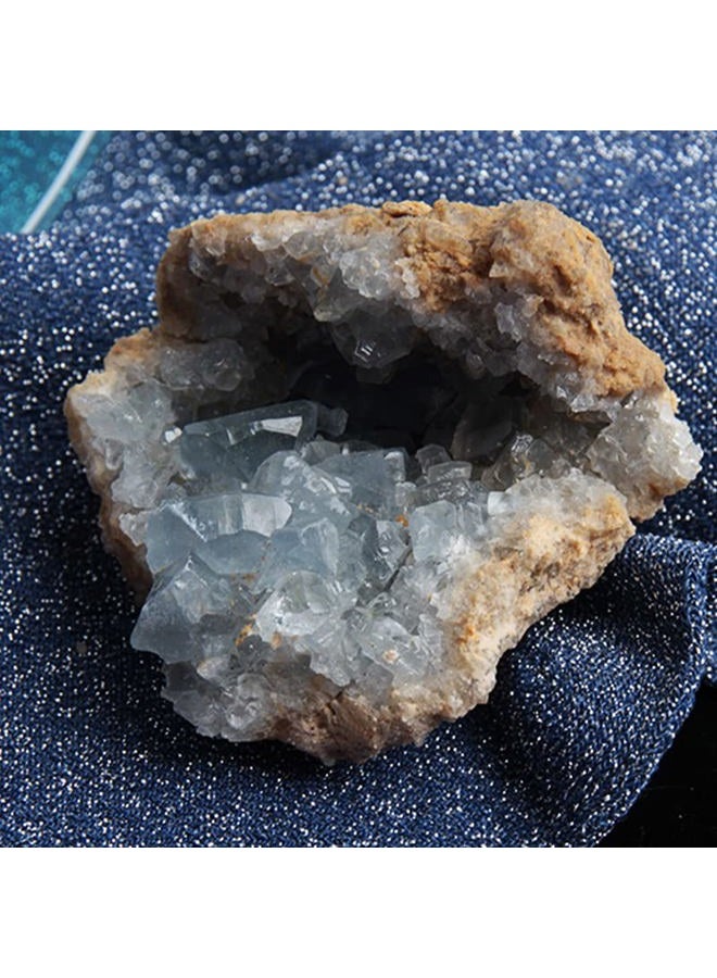 Acxico 1Pcs Celestite Cluster Large 2.5" - 3.5" Blue Celestite Gemstone Mineral Specimens - Image 5