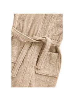 BYFT Daffodil (Beige) Premium 6 yr Kids Hooded Bathrobe 100% Terry Cotton, Highly Absorbent and Quick dry, Hotel and Spa Quality Bathrobe for Boy and Girl-400 Gsm  - Image 3