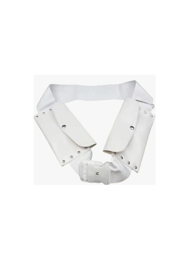 REBENUO The Ihram belt for Hajj and Umrah, large size, white color, 100 cm long  - Image 3