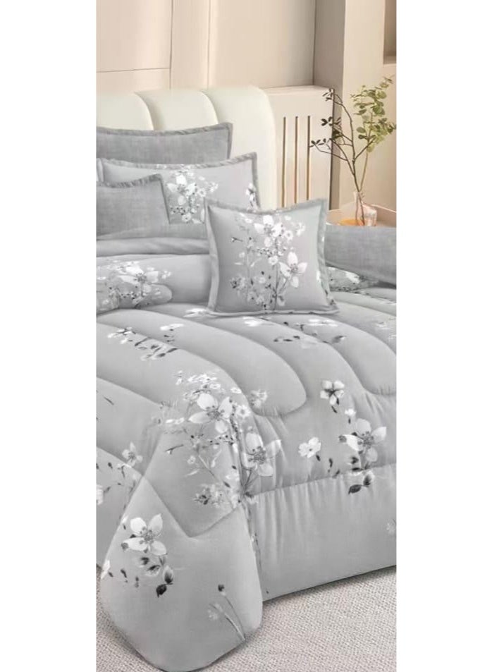 Red Rose Luxurious double bed sheet, printed, made of microfiber, size 240*260 cm - Image 3