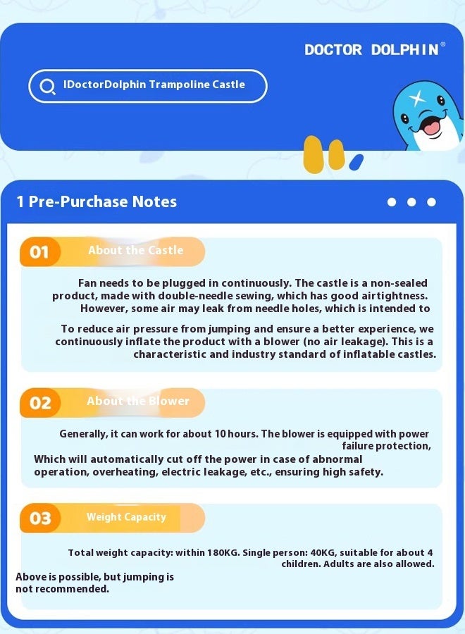 AirMyFun Children's inflatable water trampoline with slide380×320×200cm - Image 4