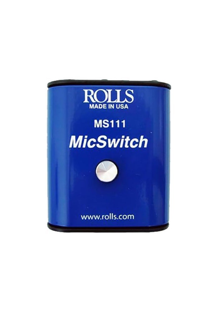 rolls مفتاح ميكروفون رولز MS111 تشغيل/إيقاف - مفتاح كتم صوت ميكروفون للاستخدام العام - Image 4