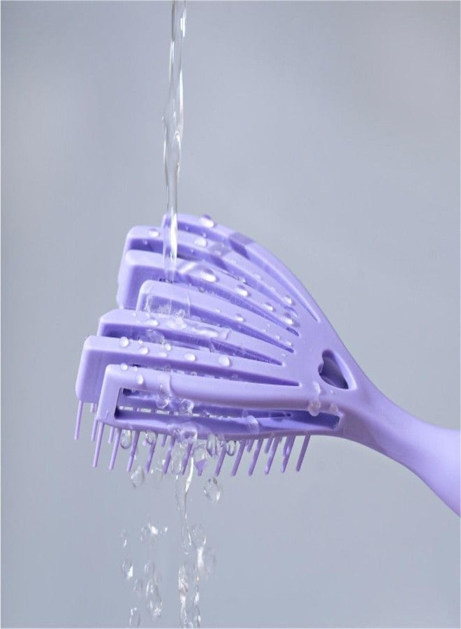 CYROX Hair Brush Comb for Women, Men & Kids Make Thin Long Curly Hair Health Massage Scalp Brush, Detangler Comb Hair Brush (1Pcs) - Image 3