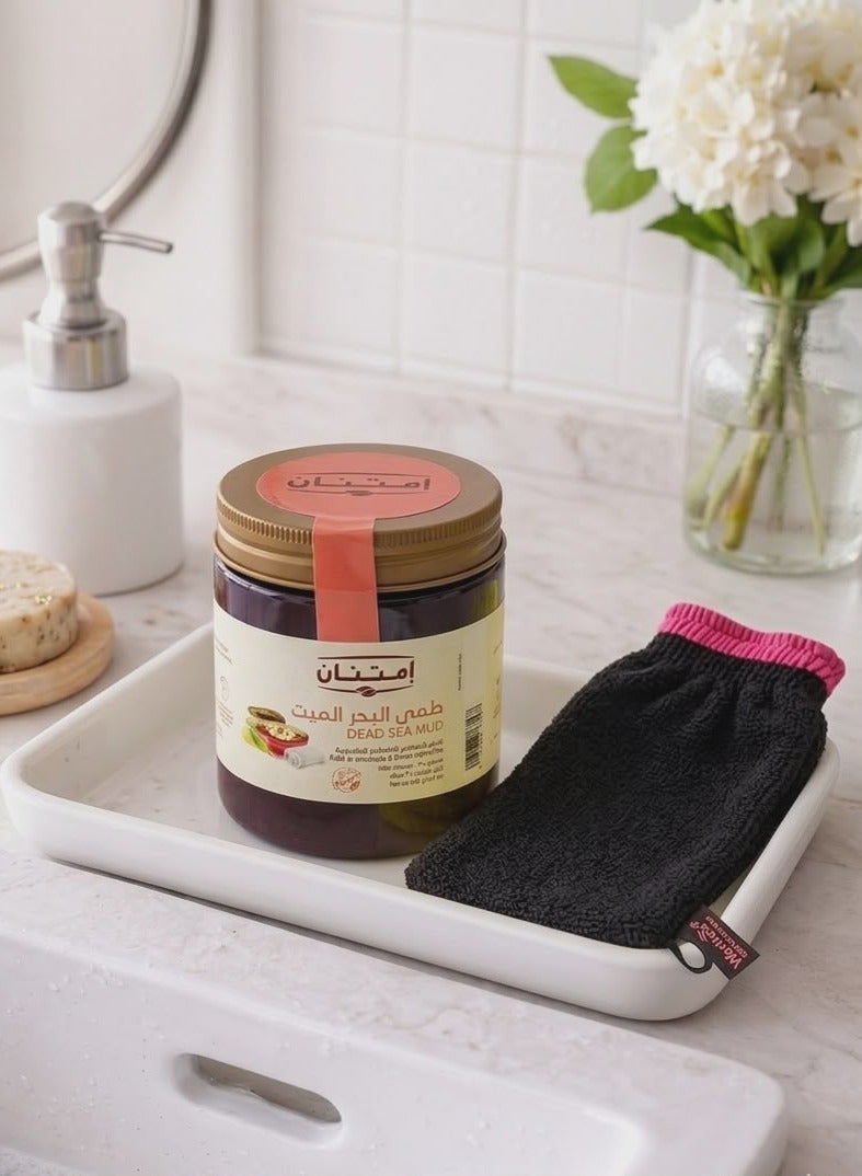 مجموعة العناية بالبشرة والجسم بطمي البحر الميت من امتنان وليفة وارتيكس المغربية - Image 4