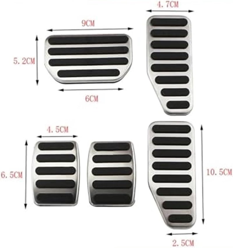 Yurefax Car Foot Pedal Covers for Jimny 2019+ - Image 4