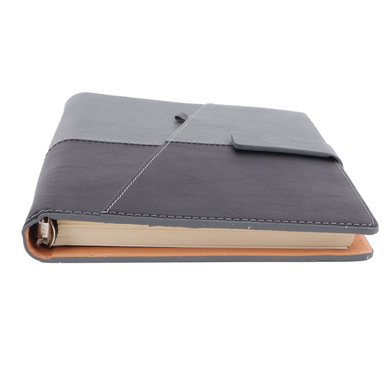 Loose Leaf Notebook PU Leather Stain Resistant Good Hand Feeling Waterproof for School Office Travel - Image 4