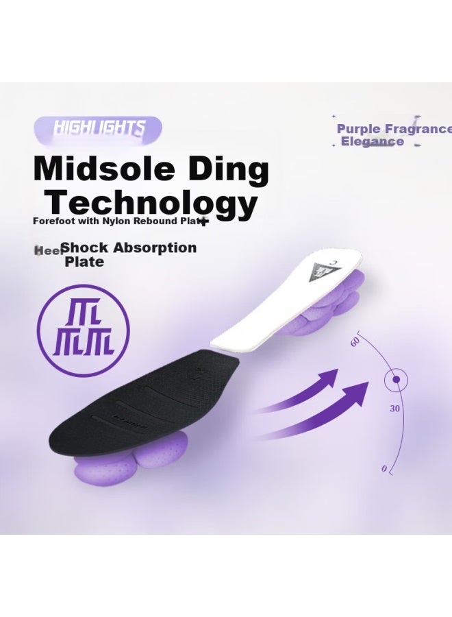 Kelme Adult Soccer Shoes Men Jiedian 5.0 Mg Natural Artificial Grass Match Professional Training Shoes White Purple 42.5 - Image 5