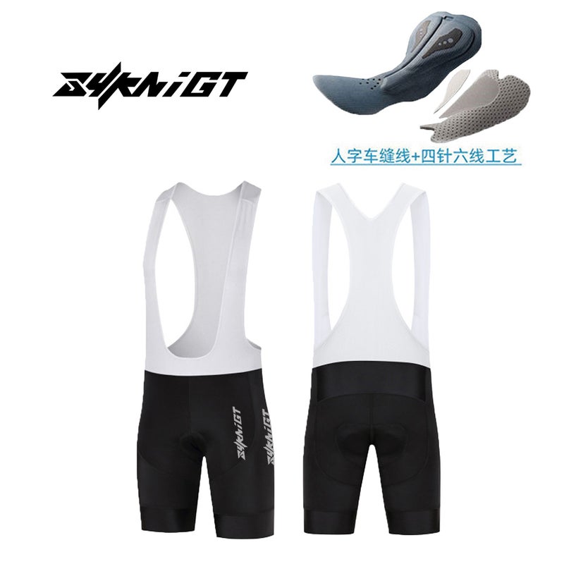 ZYKNIGT Men's Cycling Bib Shorts Breathable Quick-Dry Professional Sports Pants - Image 3