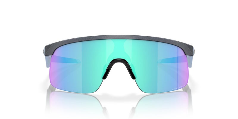 Oakley Youth OJ9010 Resistor Sunglasses, Blue Steel/Prizm Sapphire, 23 mm - Image 1