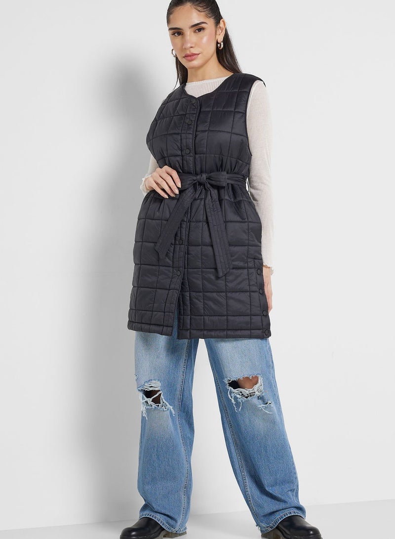 DEBENHAMS Zip Detail Jacket - Image 4