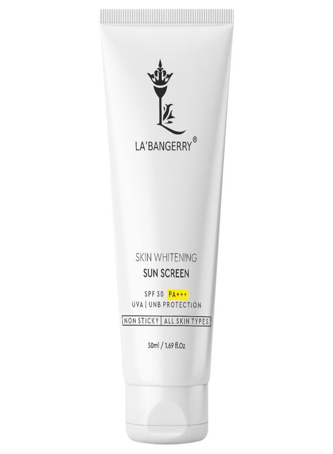 LA'BANGERRY Skin Whitening Sun Screen SPF 30 PA+++ UVA & UNB Protection - Image 1