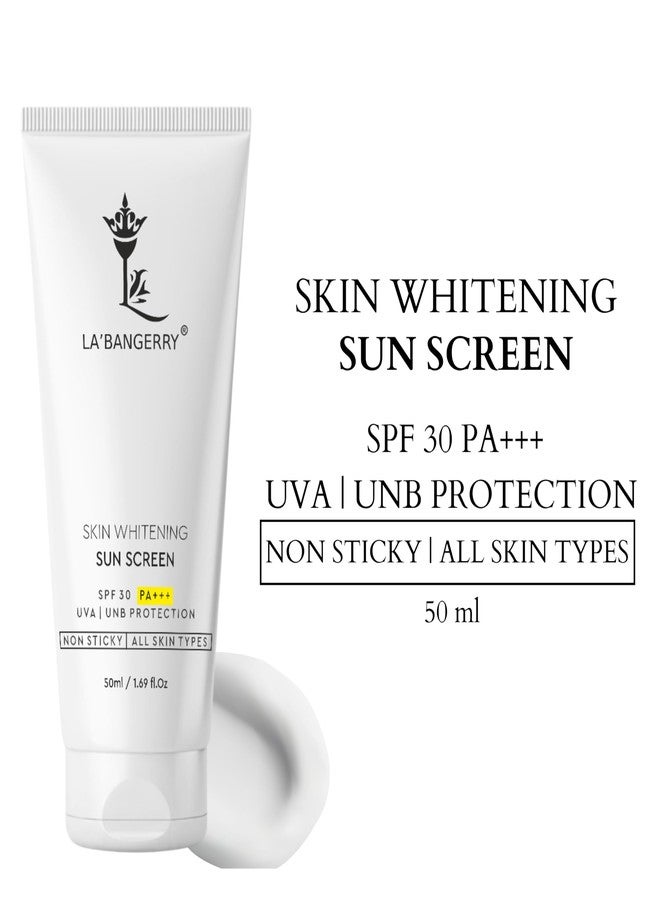 LA'BANGERRY Skin Whitening Sun Screen SPF 30 PA+++ UVA & UNB Protection - Image 2