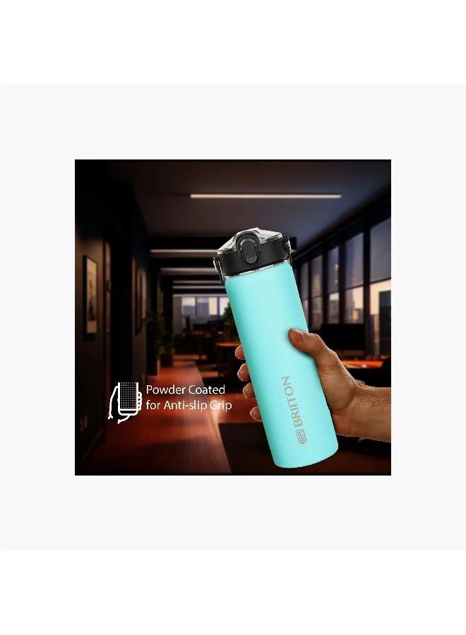 Briiton Water bottle -750Ml Double wall (stainless steel) Insulated Bottle-keeps Hot and Cold