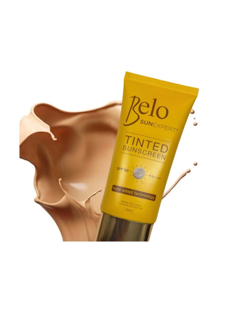 Belo SunExpert Tinted Sunscreen SPF50 (PA++++) - 50ml - Image 2