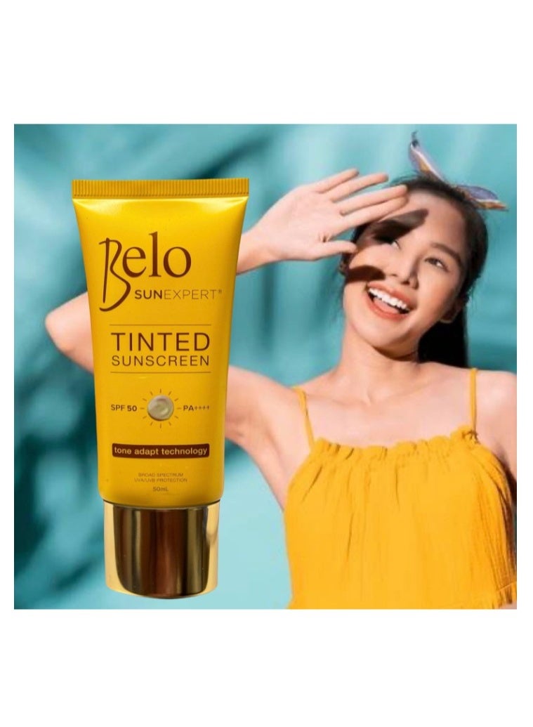 Belo SunExpert Tinted Sunscreen SPF50 (PA++++) - 50ml - Image 3