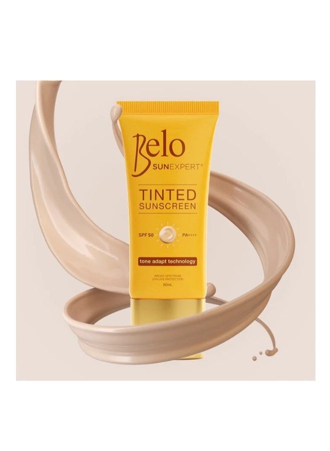 Belo SunExpert Tinted Sunscreen SPF50 (PA++++) - 50ml - Image 5