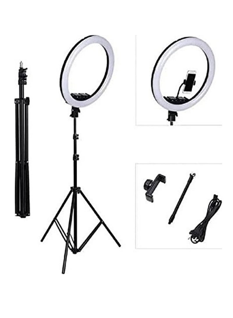 MJ-38 Ring Light RGB 38 CM LED Ring Light with Tripod Stand - Image 2