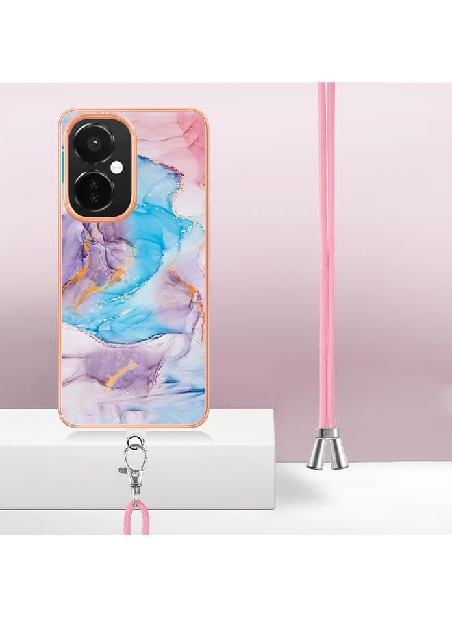 S-TOP Case For OnePlus Nord CE 3 Lite/Nord N30/OPP0 K11x Electroplating IMD TPU Phone Case with Lanyard - Image 5