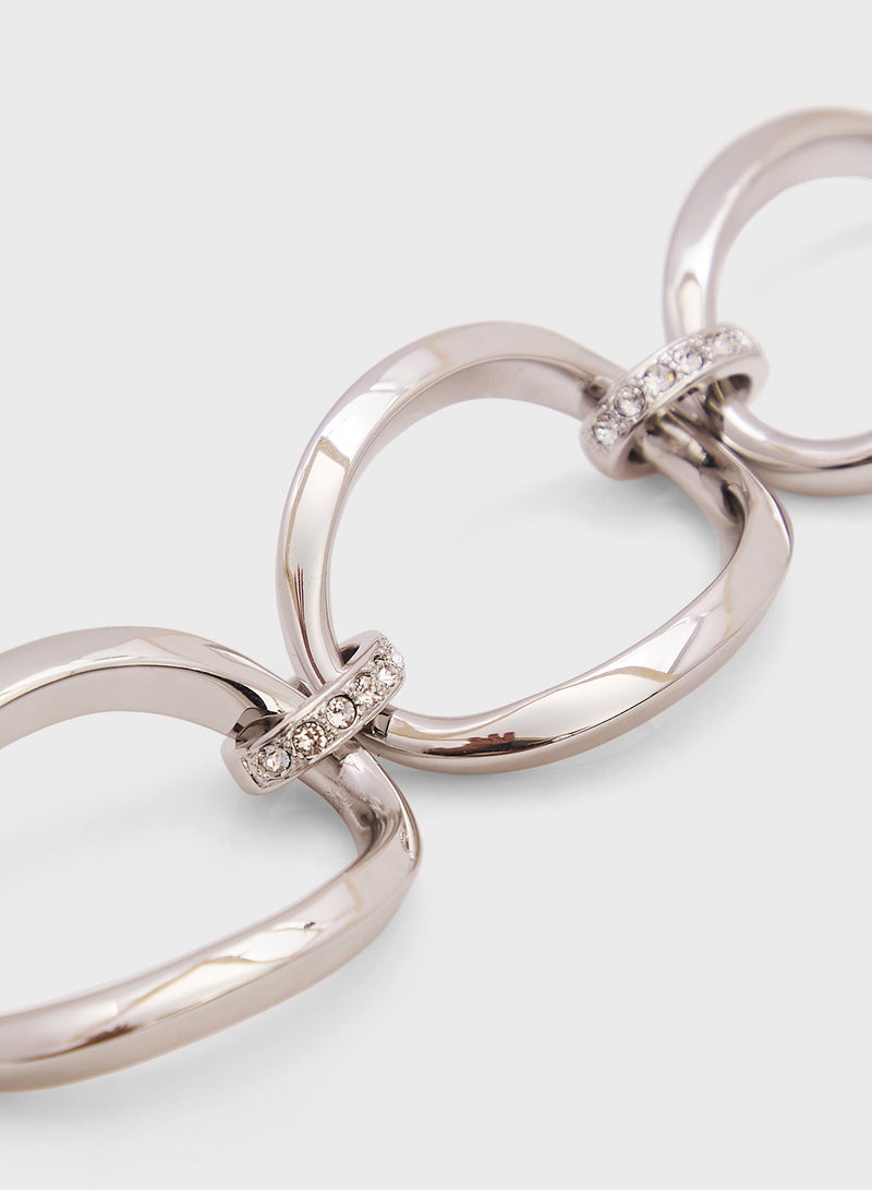 Karen Millen Oversized Chain Bracelet  - Image 4