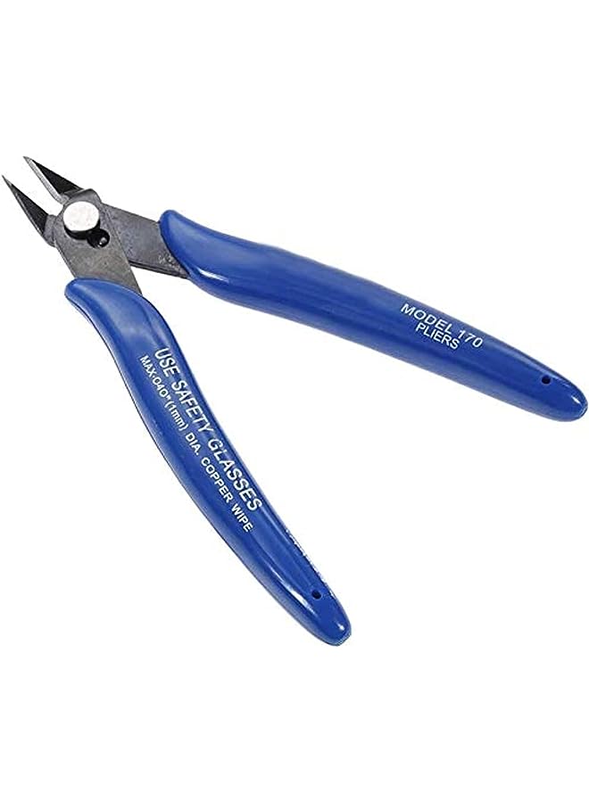 IAF Wire Cable Sharp Cutters Cutting Side Snips FlUSh Pliers Nipper Anti-Slip Rubber Mini Diagonal Hand Tools - Image 1