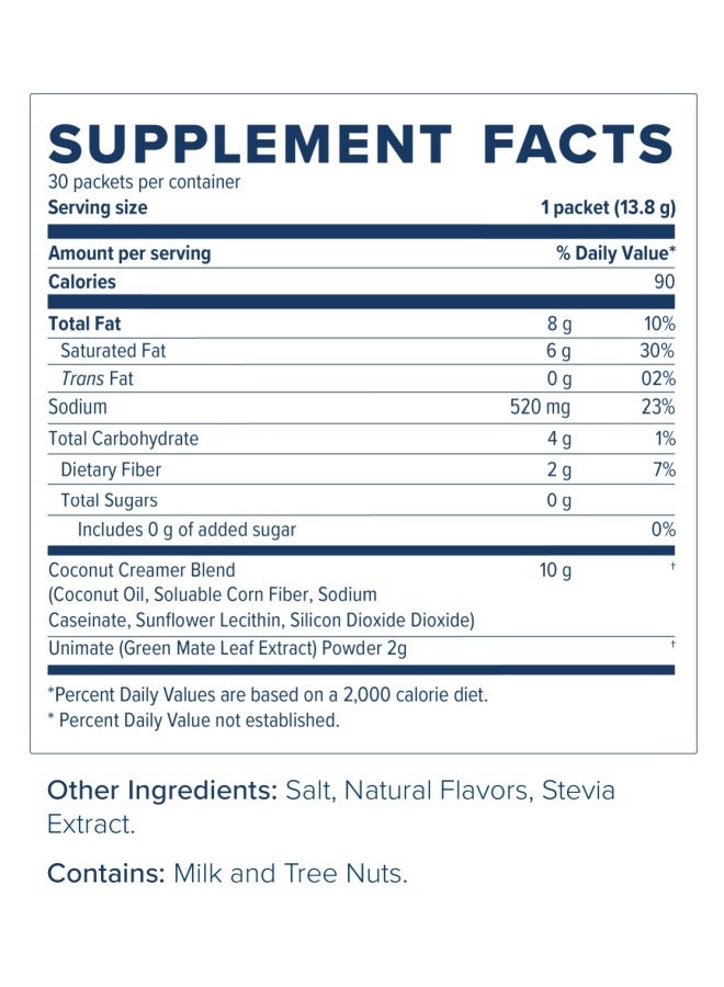 Unicity Unimate FUEL Salted Caramel - 30 packet - Image 4