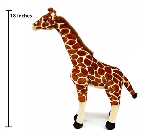 Ice King Bear Wild Animal Stuffed Animals Zoo Family Plush Toy Giraffe 18 Inches - Image 5