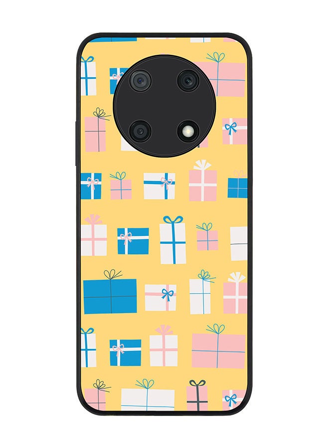 Stylizedd Rugged Black edge case for Huawei nova Y90 Slim fit Soft Case Flexible Rubber Edges Anti Drop TPU Gel Thin Cover - Wrapped Presents - Image 1
