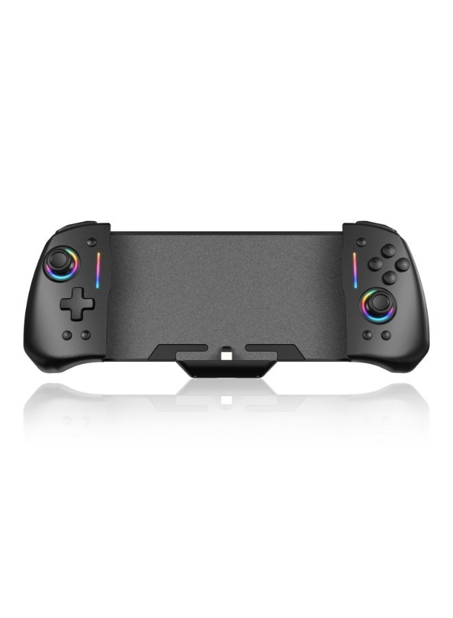 Ipega Switch Wireless Game Controller with RGB Lights, Turbo Function, 6-Axis Gyro Sensor, Sliding Installation, and Enhanced Vibration for an Immersive Gaming Experience  - Image 1