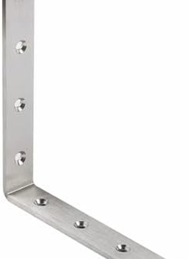 Stainless Steel Corner Brace 150x150x25mm Heavy Duty Right Angle Bracket For Shelf Furniture - Image 2