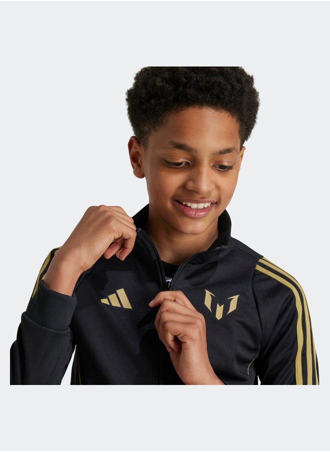 Adidas Messi Track Suit Track Top Kids  - Image 4
