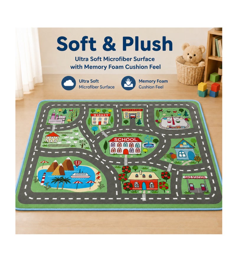 Factory Price - Interactive City Road Play Mat - Image 4