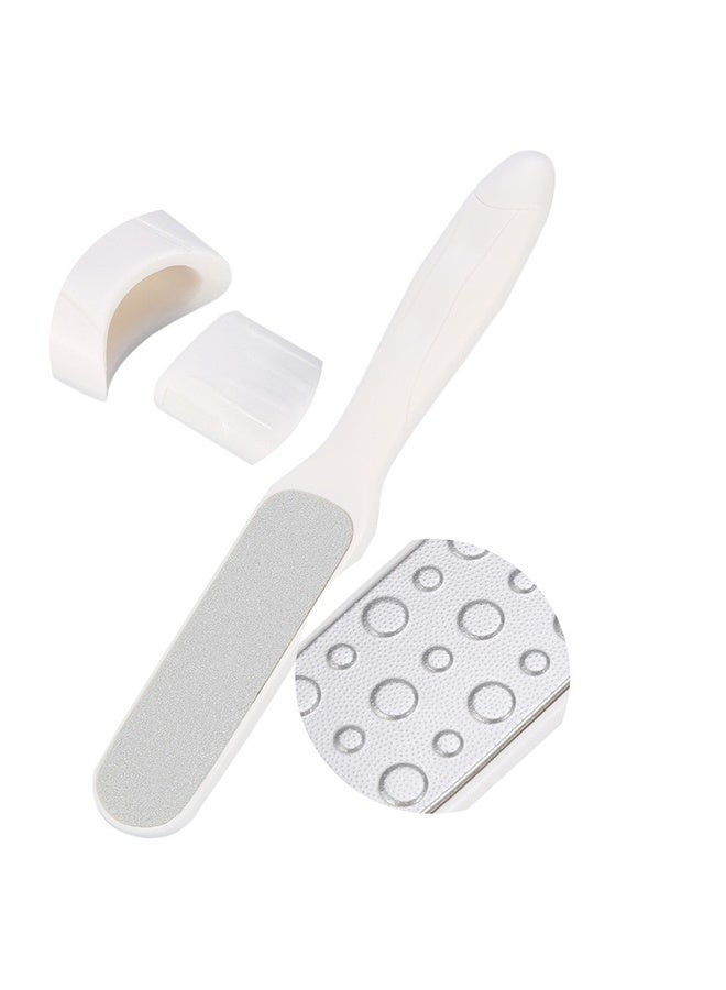 Professional Pedicure Foot File 2 Pack - Double Side Stainless Steel Foot Scraper Exfoliator, Feet Care Tool for Dead Skin Cracked Heels Callus Remover, Home Salon Use Foot Care Accessories - Image 5