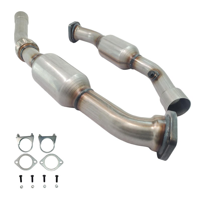 SAROTIN LR Catalytic Converter Compatible with Dodge Charger 20062010 Chrysler 300 Dodge Magnum 20052010 27L35L RWD 2pcs Stainless Steel EPA Compliant