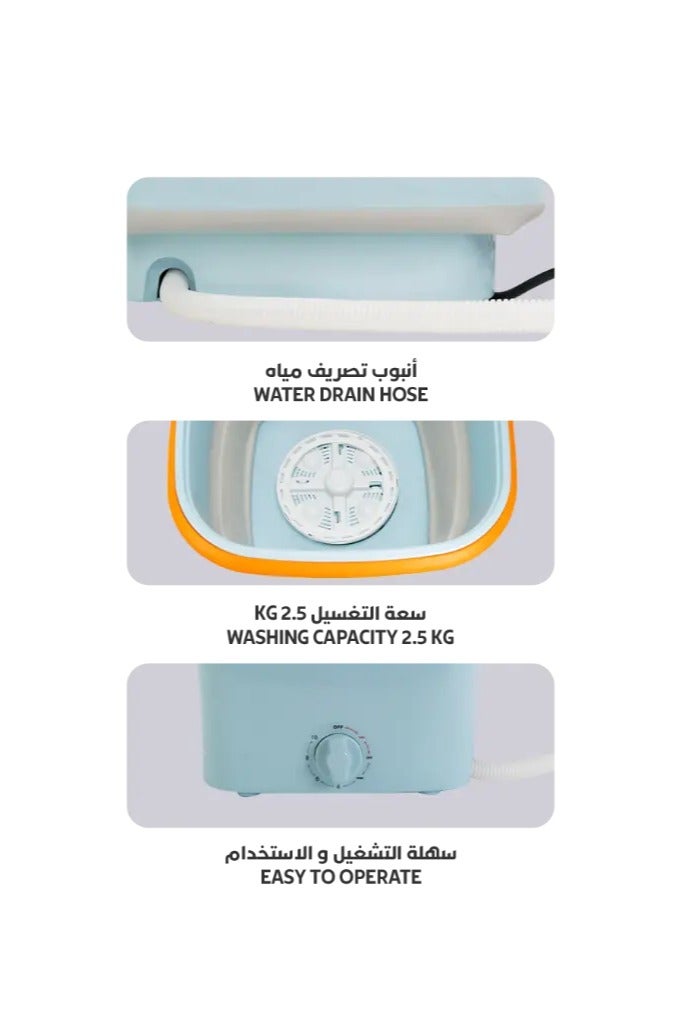 Foldable Portable Washing Machine – for Camping and Travel  - Image 3